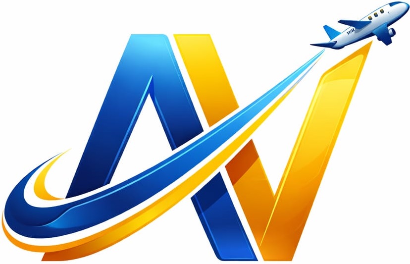 Abroad Veda Logo Symbol